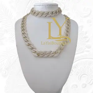 SIRCONIA Conjunto Mónaco Bañado en Oro de 14 K - Daily Jewelry for Men and Women with Full SIRCONIA and Gold Laminado Necklace.