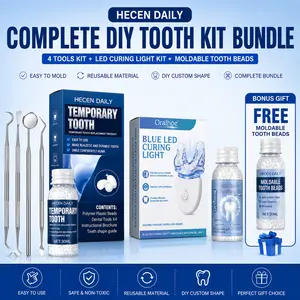 Oral Moldable Temporary Tooth Repair Kit - DIY Customizable Beads, Dental Tools for Costume, Cosplay Smile Enhancement (Beauty & Personal Care, Nasal & Oral Care, Teeth Whitening)