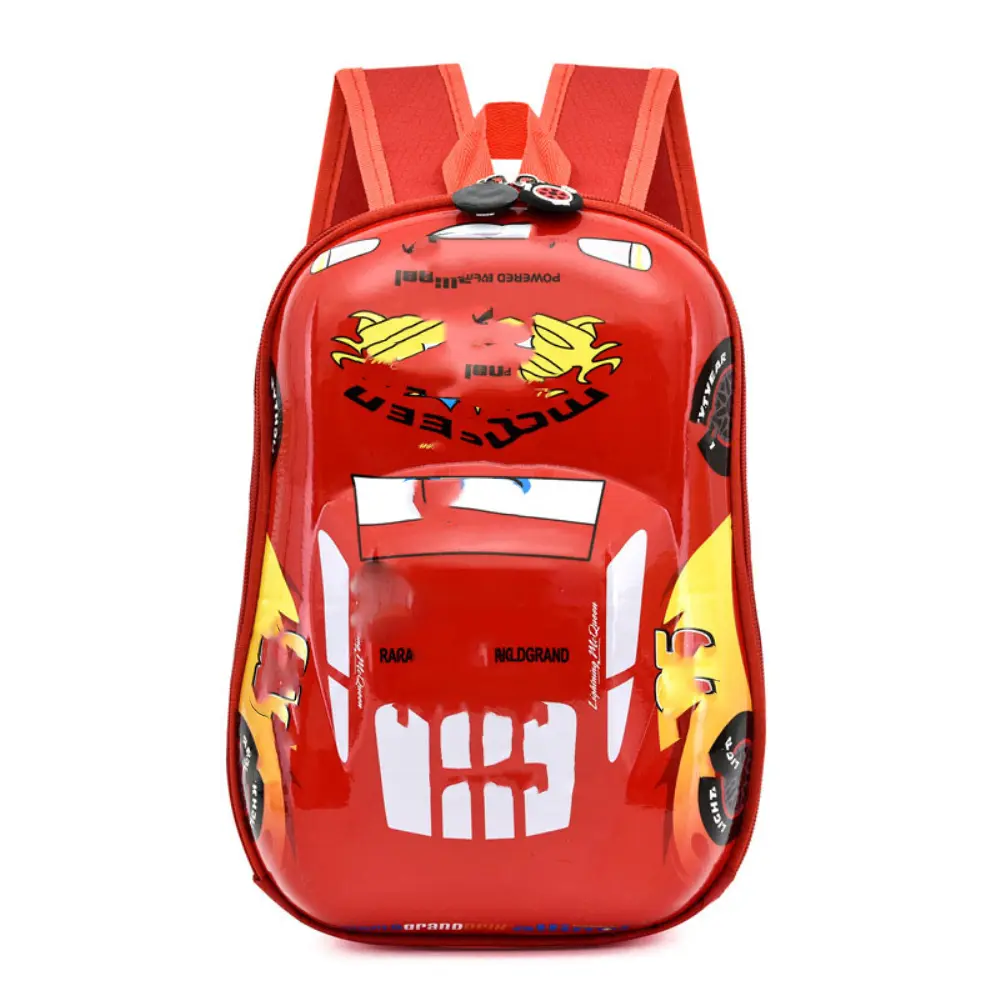 3D Cartoon Kids' Waterproof Backpack - Unisex for Ages 3-6, Cartoon Style, Character-Themed, Animated Graphic, Chic, Flexible Waterproofing, with Padded Straps & Multiple Compartments for School Use, Cartoon Style Backpacks, Character-Themed Backpacks