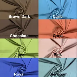 Charmeuse Satin Fabric by the Yard Silky Shiny Dress Fabric Sewing Apparel Bridal Wear Polyester Craft Fabric Easy to Cut DIY Projects