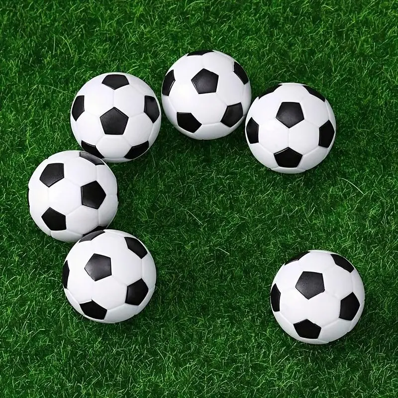 Table Foosball, 5pcs/10pcs Mini Table Soccer Balls with Effortless Spins and Intense Matches, Foosball Accessory Replacements, Ball Sports Equipment & Toys for Home & Office, Durable Materials