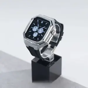 49MM Stainless Steel Armor Case Band Set for Ultra Style Smart Watch, Shockproof Protective Strap Kit for Hiking, Workout, Travel & Everyday Wear