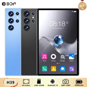 Global Version 5g 10.1 Inch Touchscreen Tablet PC, Android 13.0 System, 4GB RAM 64GB Storage, 5mp & 8mp Cameras, 6000mah Battery, Dual Sim, HD Screen