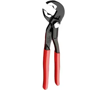 7-Inch Groove Joint Pliers - Upgraded 42mm Wide Opening Water Pump Pliers, V-Jaw Channel Locks for Home & Industrial Repairs,chrome vanadium steel