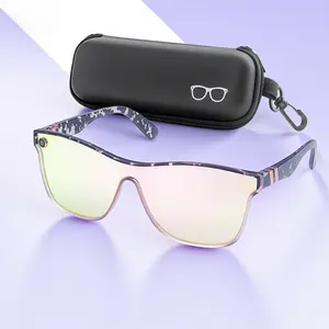 Women's Fashion Leopard Pattern Sunglasses, Trendy Casual Tinted Lens Sunglasses for Everyday Use, Fashion Accessories for Outdoor Activities, Lightweight Durable Sunglasses