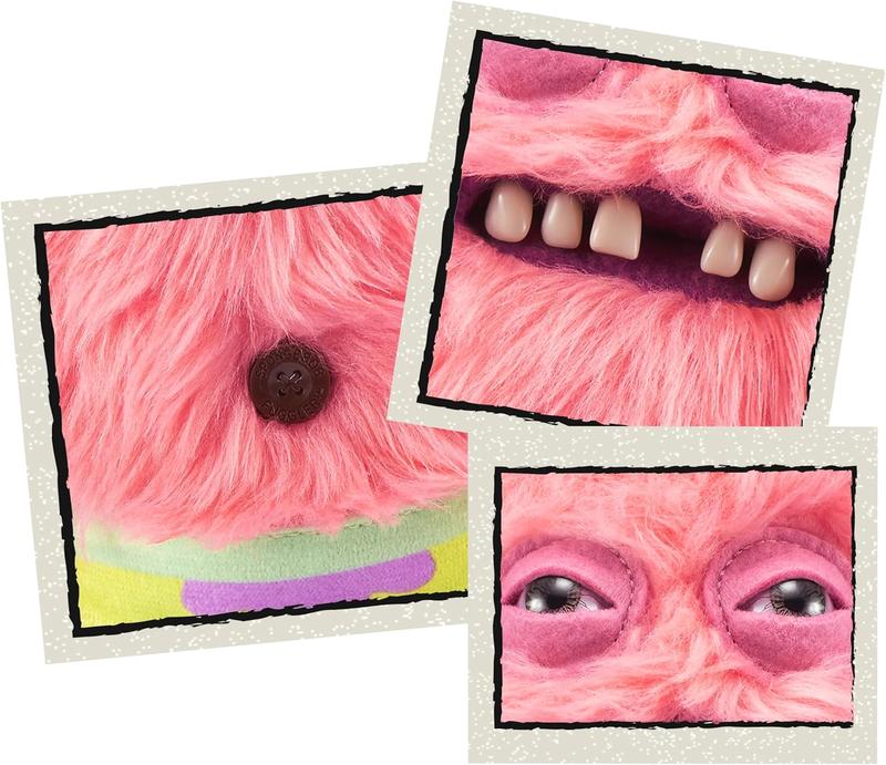 Original Fuggler Official Patrick Collab Plush - Toothy Ugly-Cute Tooth Monster Stuffed Doll - 22.5cm