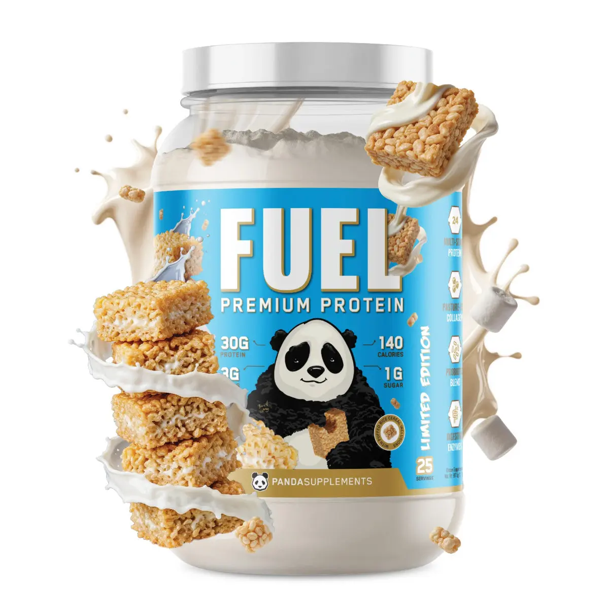 Panda Fuel Protein Blend Supplement Amazing Flavors