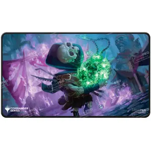 Commander Series #4 Shard - Tinybones (Fan-Voted) Black Stitched Playmat for Magic: The Gathering