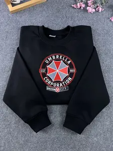 Leon Kennedy Embroidered Sweatshirt, Umbrella Corporation Shirt, Resident Evil Requiem Vintage Shirt, RE9 Requiem Unisex Gift