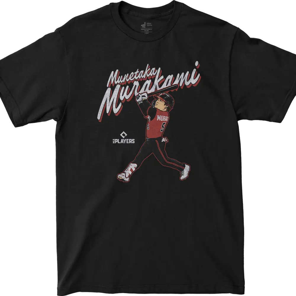 Munetaka Murakami Black Caricature Shirt