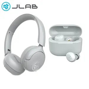GO Lux Noise Cancelling Headphones & GO POP+ Cloud White Gift Set