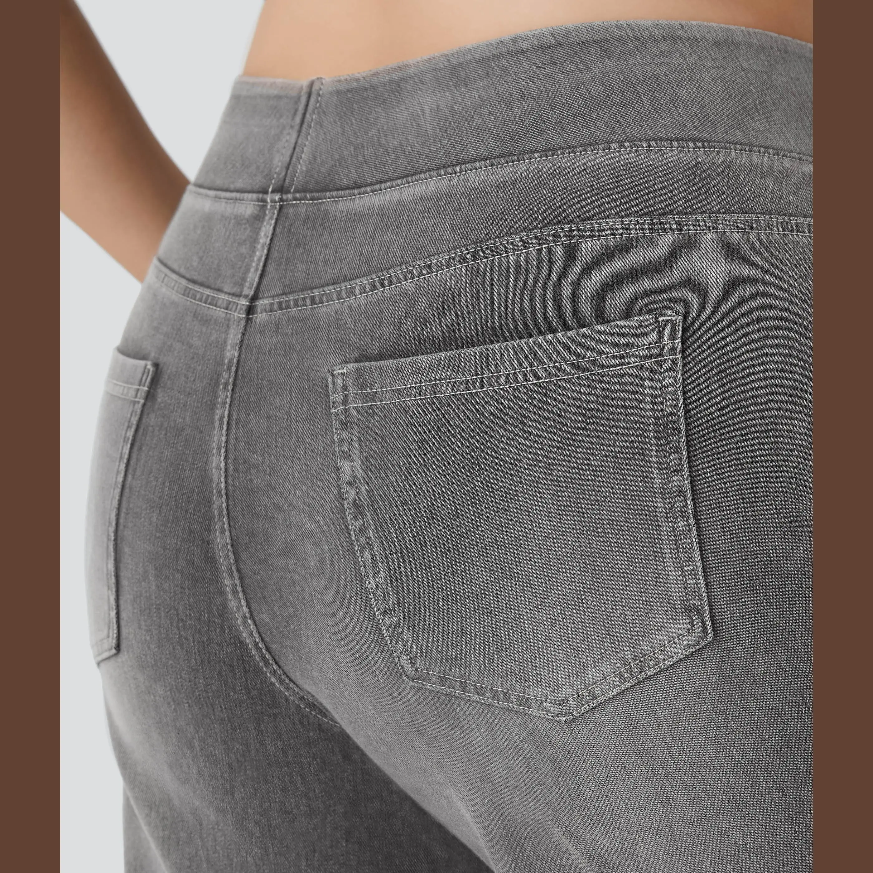 Black Iron Gray Denim