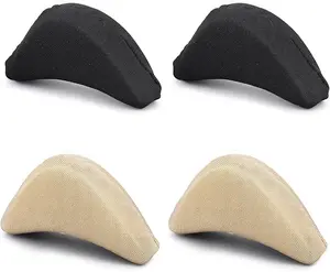 2 Pairs Soft Sponge Adjustable Shoe Filler， Big Toe Plug Foot Brace Shoe Pads Unisex Shoe Too Big Inserts for High Heel Women Reusable Make Big Shoes Fit