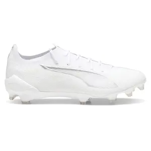 PUMA Mens Ultra 5 Ultimate Firm Ground Soccer Cleats  - White