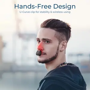 Rechargeable Portable Red Light Nose Therapy Red Light Therapy For Nose Nasal Infrared Therapy Device For Nose