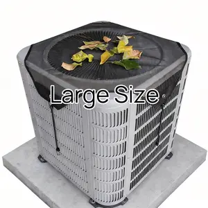 36x36 Large Conditioner Cover for Outside, Breathable Mesh AC Covers Outdoor - Top Universal Defender, Durable All-Season Protection, Keeps Leaves, Debris & Cold Air Out, Extends AC Lifespan