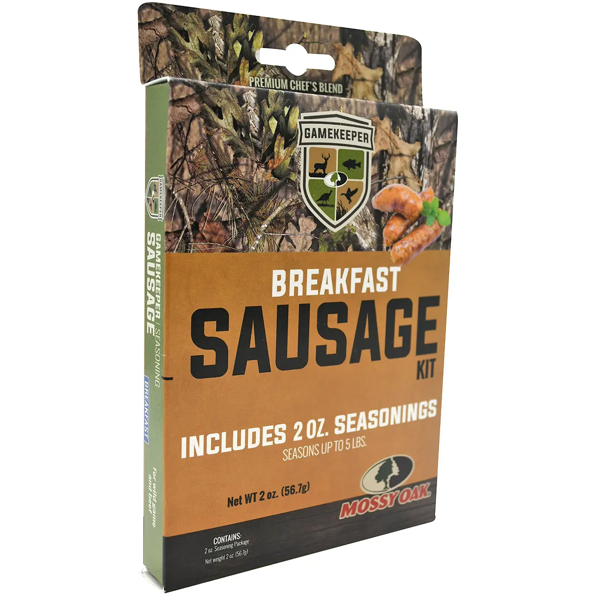 Game Keeper Breakfast Sausage Seasoning Boxed Set - Gourmet All-Purpose Chicken Flavor Spice Blend Seasoning Package for Outdoor Archery Enthusiasts