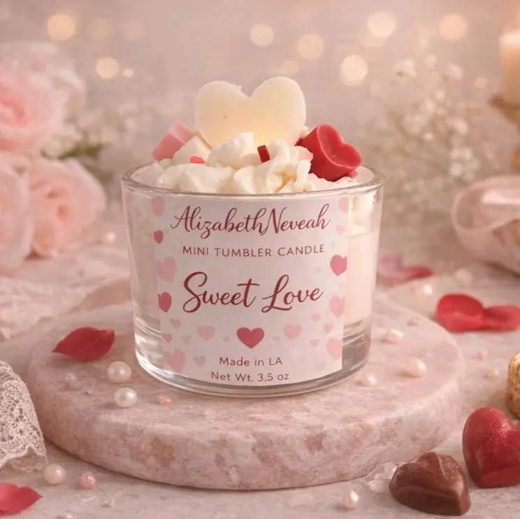 Sweet Love Mini Tumbler Candle (Valentines Collection