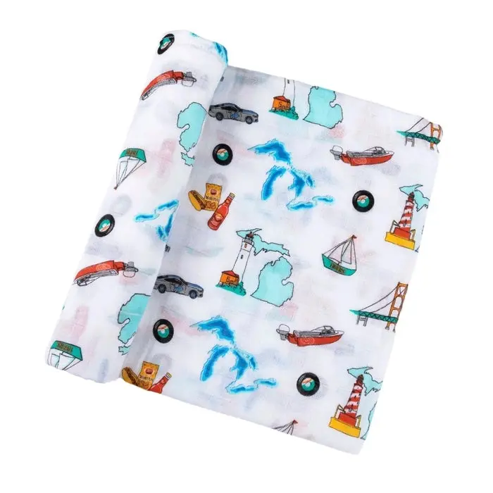 Michigan Swaddle Blanket
