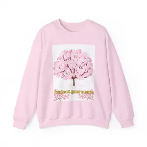 Protect Your Peace Sweatshirt, Unisex Crewneck Sweatshirt, Spring Fashion, Eco-Friendly Gift, Cozy Sweatshirt for Relaxation