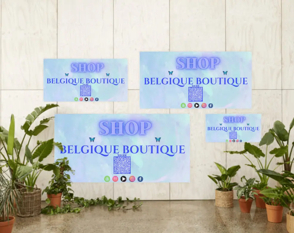 Small Business Vinyl Banner