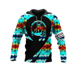 HD00025 Native American Pride 3D Hoodie