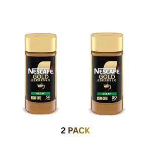 NESCAFÉ Gold Decaf Espresso Instant Coffee, 3.17 oz ( Pack of 2 )