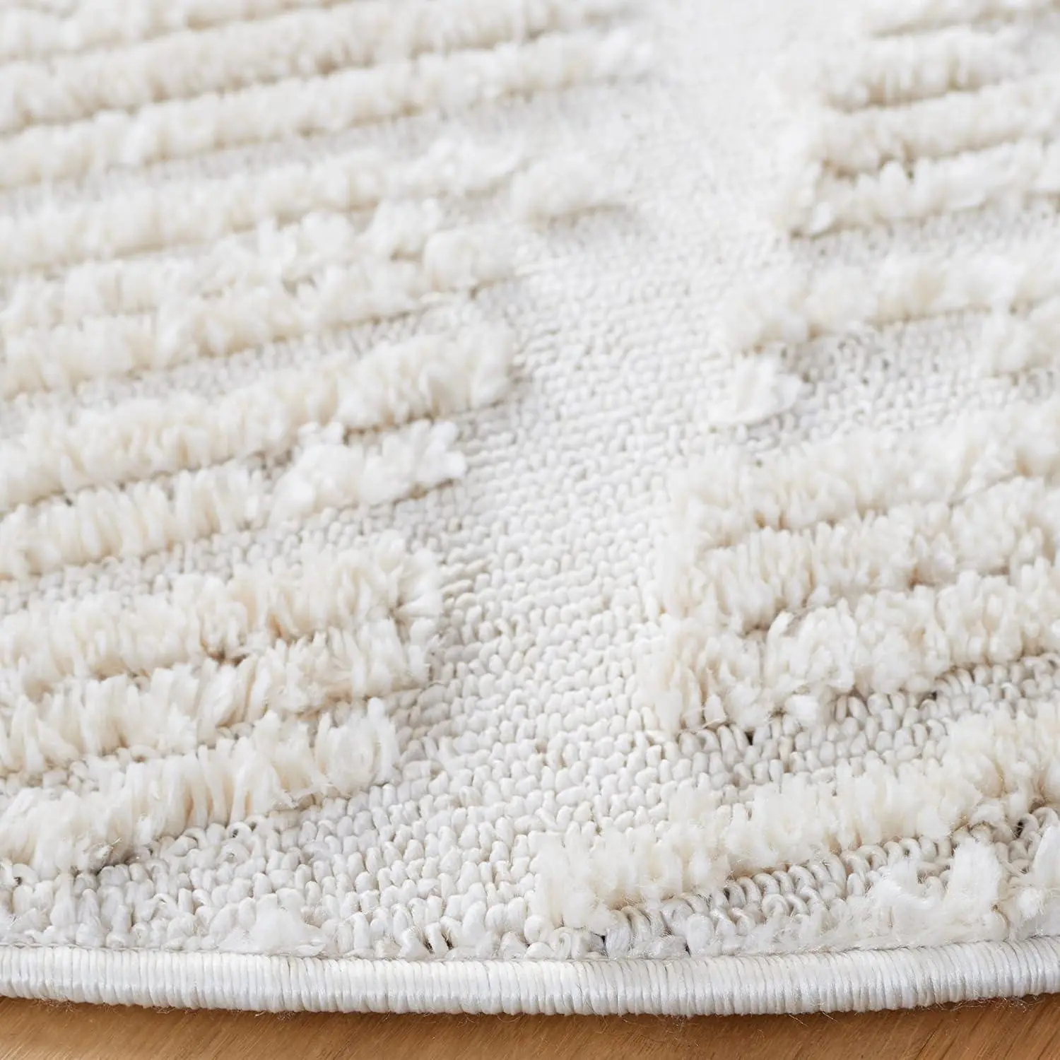 Marrakech Collection Area Rug - Soft Durable Geometric Design in Neutral Colors with Moroccan Spirit Inspired Rugs for Comfortable Indoor Use