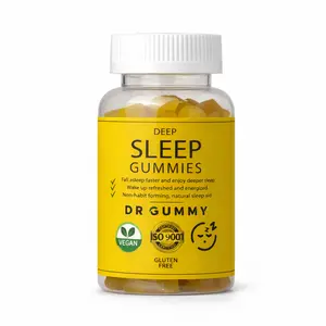 Deep Sleep Gummies for Adults, Melatonin Gummies 5mg with Magnesium, Chamomile & Lemon Balm, Chewable Nighttime Sleep Support, Vegan, Gluten Free, Sweet Lemon, 60 Count
