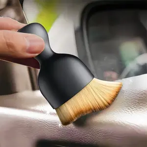 Soft Nylon Brush for Car Beauty, Gentle Indoor Cleaning Tool, Removes Dust From Vent Grilles and Gaps, Ideal for Car Maintenance