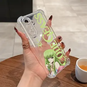 Code Geass Lelouch of The Rebellion Mobile Phone Case for Samsung for galaxy A56 A26 A36 A55 A35 A06 A16 A05 A14 A24 A34 A54 A15 A05S A25 A23 A33 A53 A73 4G 5G Anti-Drop Transparent Soft Back Cover