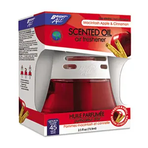 Bright Air  Scented Oil Air Freshener Macintosh Apple & Cinnamon 2.5 oz
