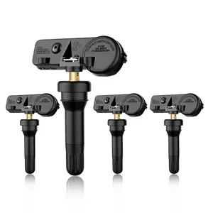 433Mhz Pre-Programmed TPMS Sensor,Tire Pressure Monitoring Sensor Compatible with -Jeep Grand Cherokee11-15,Wrangler14-19,- Dodge Charger10-20,Durango11-15,Ram 1500 10-13 Replace# 56029398AB(4-Pack)