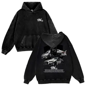 M4 Car Enthusiast 380g Autumn VIntage Washed Hoodie Graphic Sweatshirt M4 Car Enthusiast 380g Autumn VIntage Washed Hoodie Graphic Sweatshirt
