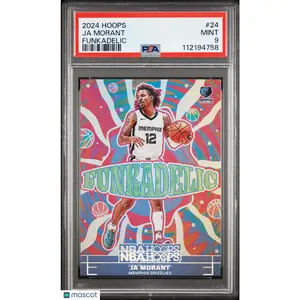 2024 Panini NBA Hoops Funkadelic Ja Morant #24 PSA 9
