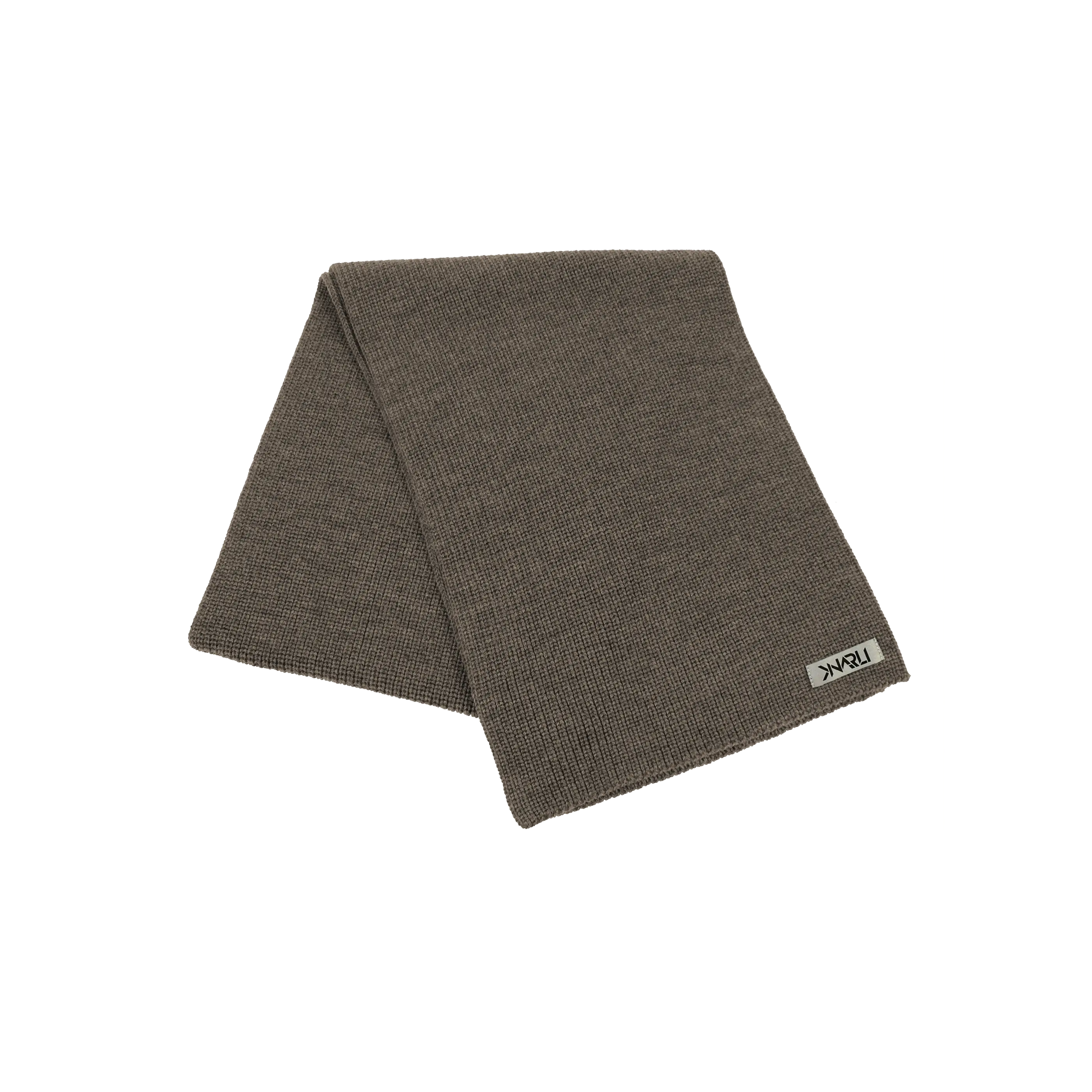 KNARLI Knitwear: THE PLAIN MERINO SCARF - unisex.