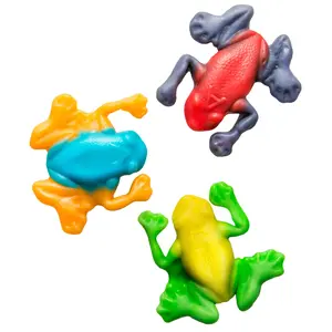 Gummy Tree Frogs Chewy Candy Snack in Five-Pound Bag - Brightly Colored Fruits Available - Made in the USA - Sweet