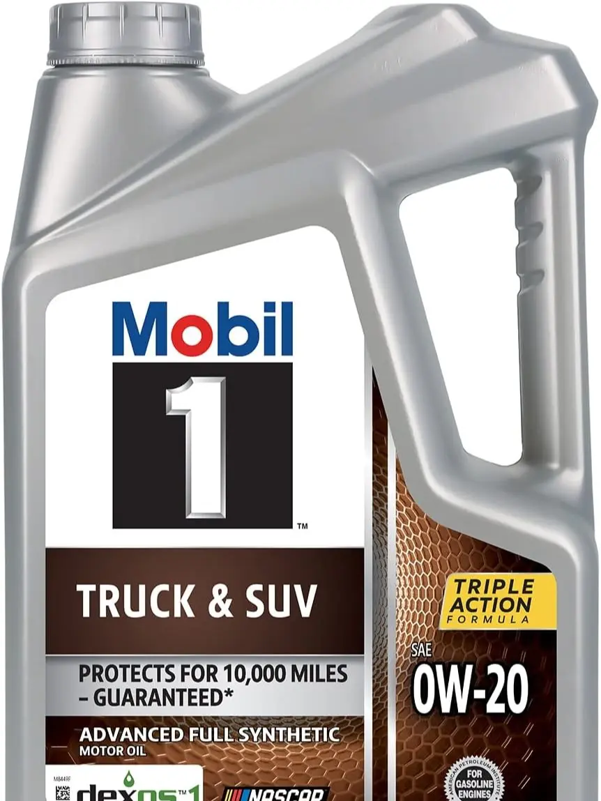 Mobil 1 Truck & SUV Full Synthetic Motor Oil 0W-20, 5 Quart