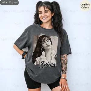 Vintage 90s Selena Quintanilla Shirt, Selena Quintanilla T-shirt, Chicana Shirt, Latina shirt, Selena Fans Shirt, Gift For Her, Gift For Him