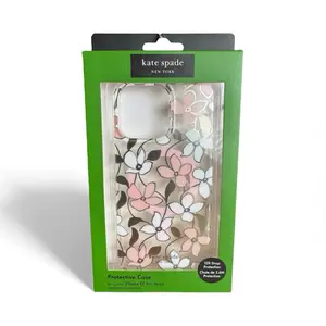 Kate Spade New York iPhone 15 Pro Max Protective MagSafe Case -Pink/White Floral
