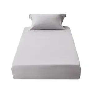 【DealsForYouDays】VEVOR Fitted Sheet,  , 1 Set of 2 Pieces, Twin Size Elastic Fitted Sheet with High-Quality Microfiber, Wear-Resistant & Breathable Twin Fitted Sheet with Single-Sided Brushing, Fit for 15 in Mattress
