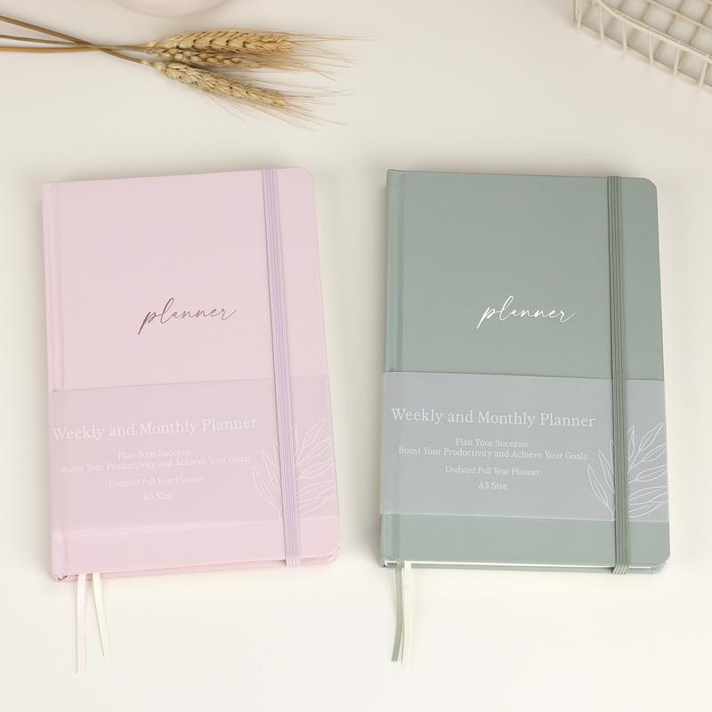 2026 Planner - Undated Monthly, Weekly & Daily Productivity Planner for Planning Your Success - To Do List, Habit Tracker, Notebook, Journal,  Diary, Hardcover, Aesthetic, Academic, Stylish School or Office Supplies