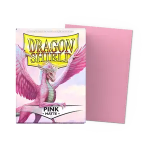 Dragon Shield Standard Matte Sleeves: Pink (100ct.)