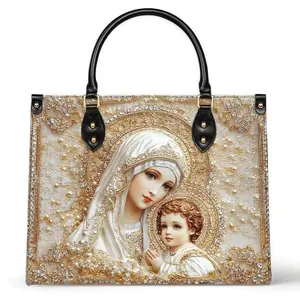 Catholight Heavenly Grace In Radiant Splendor Leather Bag