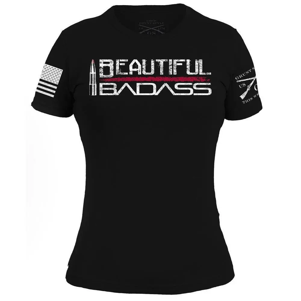 Women's Beautiful Badass T-Shirt - Black Women's Beautiful Badass T-Shirt - Black