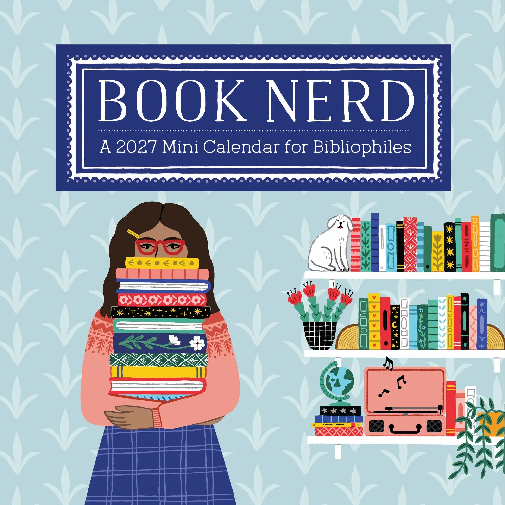 Book Nerd Mini Wall Calendar 2027 by Holly Maguire, Workman Calendars