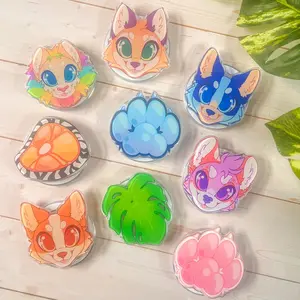 Acrylic Phone Grips | 3-Inch Magsafe Magnetic Ring Pop Socket