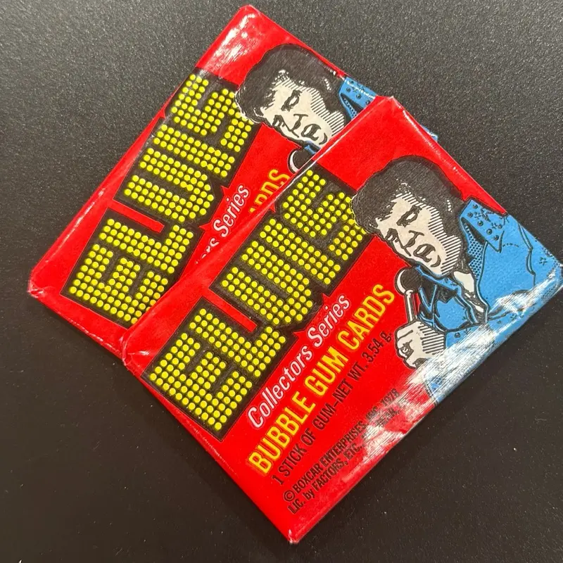 Two Packs of 1978 Donruss Elvis Collection Trading Cards
