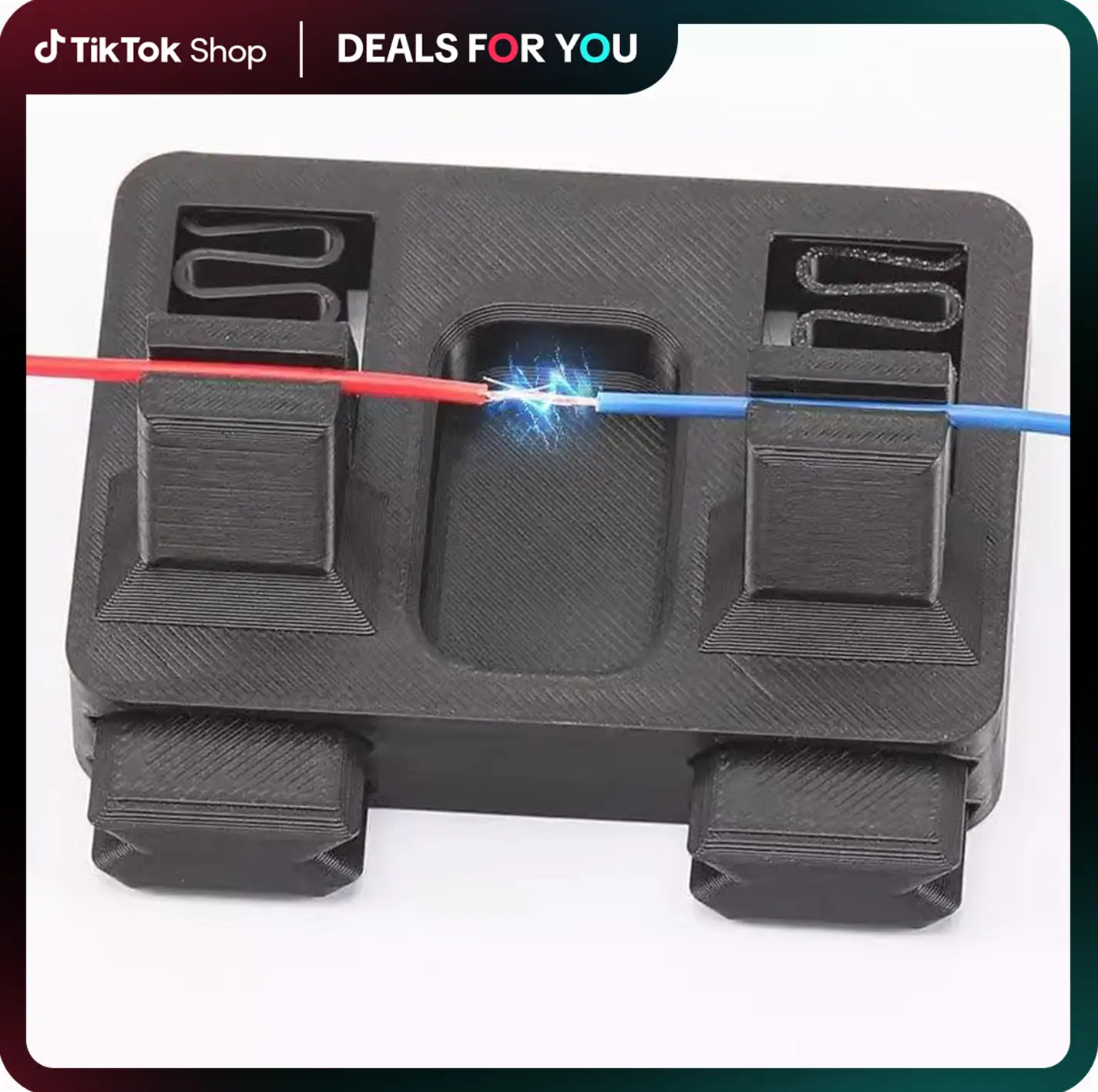 Electric Wire Welding Fixture, Holding Power Welding Accessories, Welding Electrode Holder Lead for MIG, TIG and Spot Welding, dealsforyoudays