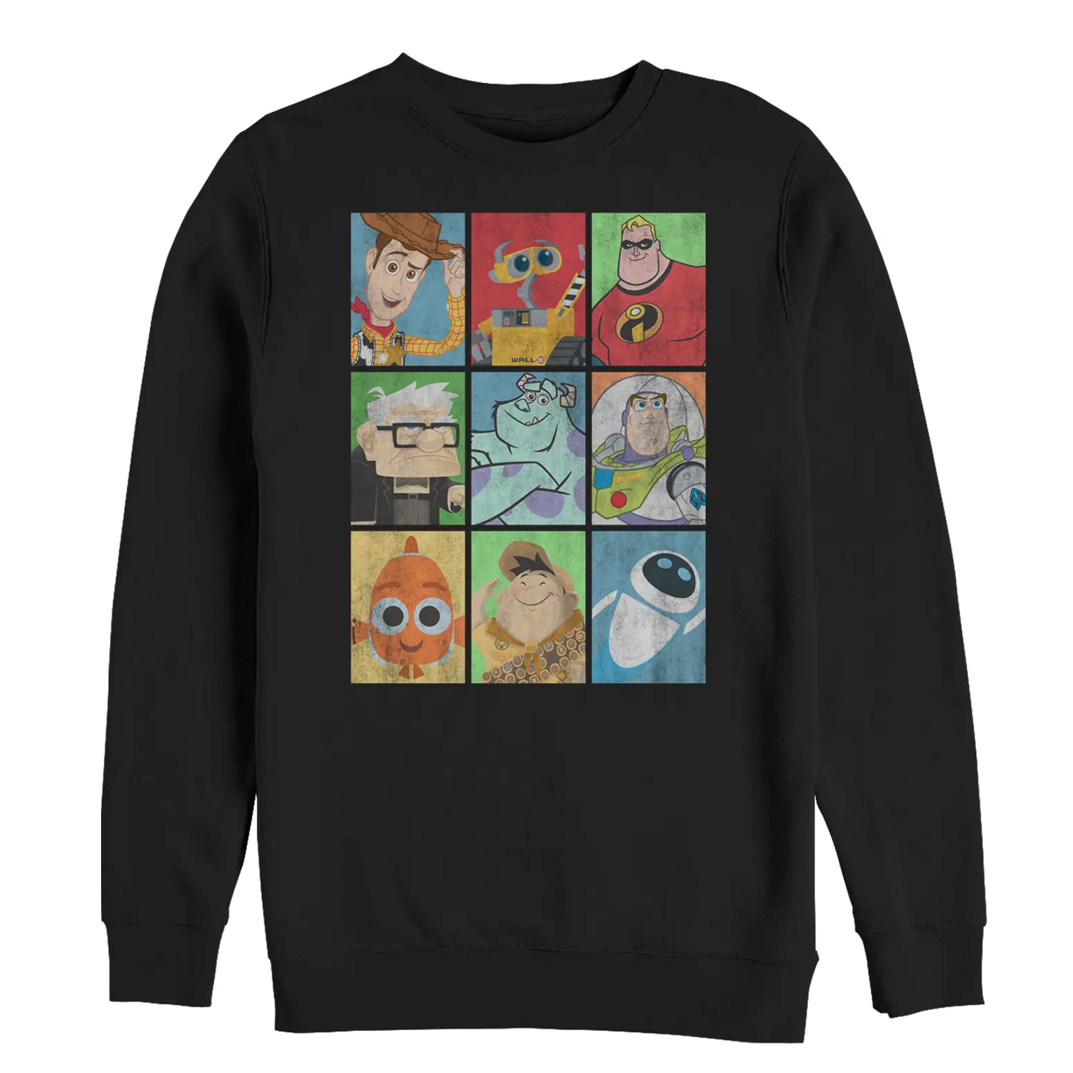 Men's Stylish Graphic Pixar Character Bingo Sweatshirt - Round Neck Long Sleeve Casual Wear Pullover, Comfortable Menswear Top